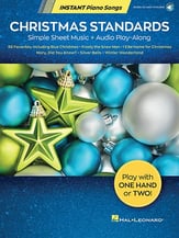 Instant Piano Songs : Christmas Standards with Online Audio Access piano sheet music cover